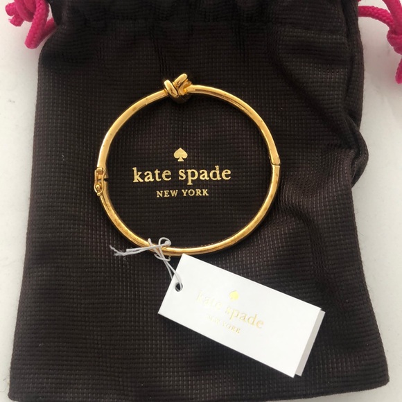 kate spade Jewelry - Kate Spade Gold Knot Bracelet